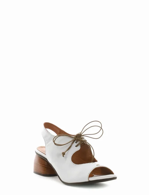 Sandalo tacco 5cm bianco