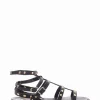 Sandalo tacco 1cm nero