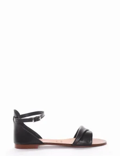 Sandalo tacco 1cm nero