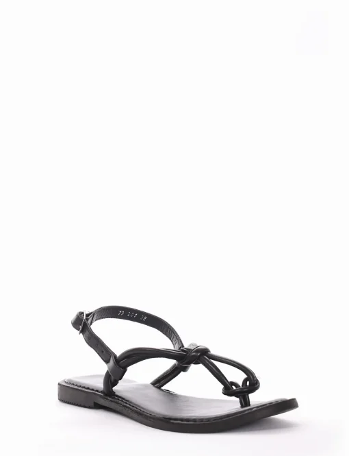 Sandalo tacco 1cm nero