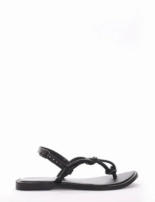 Sandalo tacco 1cm nero