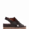 sandalo zeppa 5cm testa