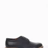 scarpa lacci tacco 2 cm blu