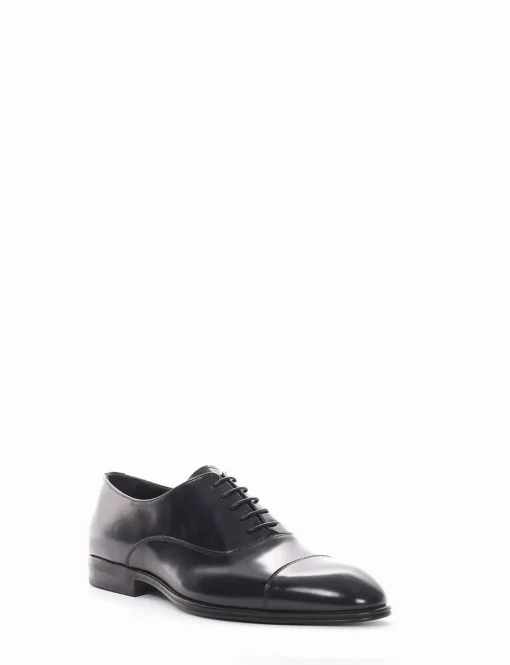 scarpa lacci tacco 2 cm blu