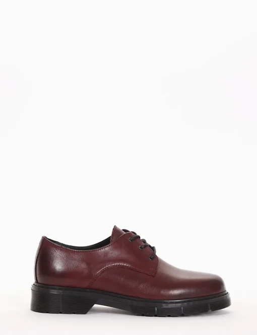 scarpa lacci tacco 2 cm bordo'