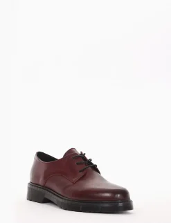 scarpa lacci tacco 2 cm bordo'