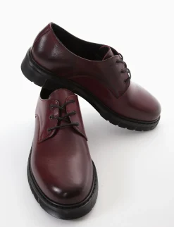 scarpa lacci tacco 2 cm bordo'