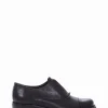 scarpa lacci tacco 3 cm nero