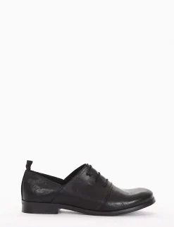 scarpa lacci tacco 2 cm nero