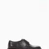 scarpa lacci tacco 2 cm nero
