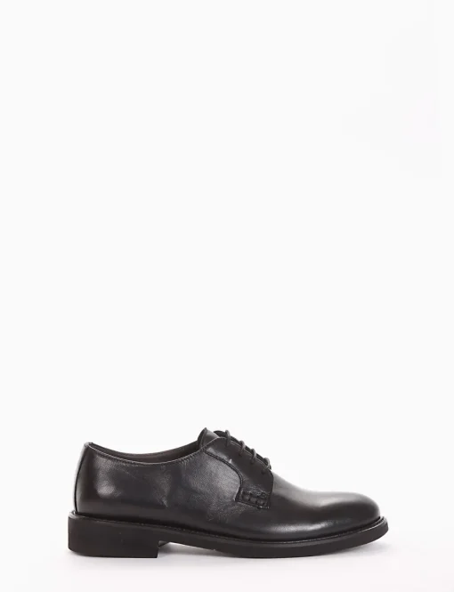 scarpa lacci tacco 2 cm nero