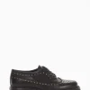 scarpa lacci tacco 2 cm nero