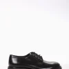 scarpa lacci tacco 3 cm nero