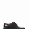 scarpa lacci tacco 2 cm nero