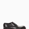 scarpa lacci tacco 2 cm nero