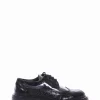 scarpa lacci tacco 2 cm nero