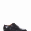 scarpa lacci tacco 2 cm nero