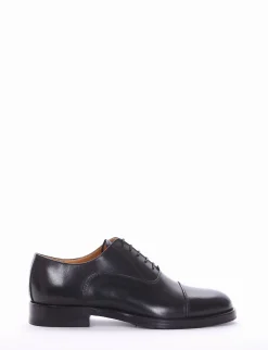 scarpa lacci tacco 2 cm nero
