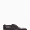 scarpa lacci tacco 2 cm nero