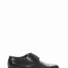 scarpa lacci tacco 2 cm nero