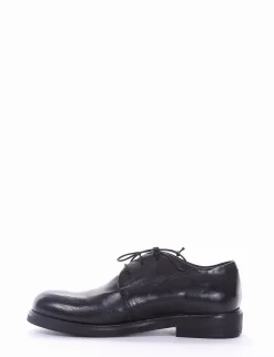 scarpa lacci tacco 2 cm nero