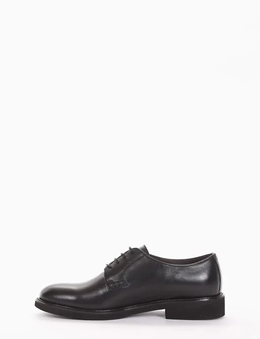 scarpa lacci tacco 2 cm nero