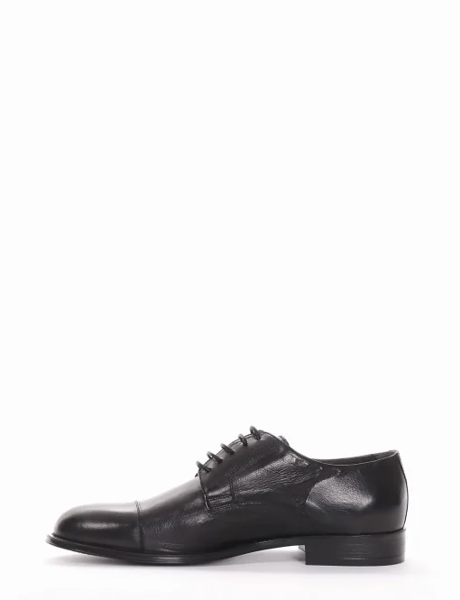 scarpa lacci tacco 2 cm nero