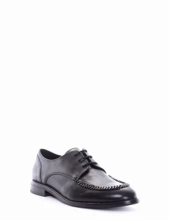 scarpa lacci tacco 2 cm nero