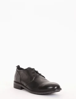 scarpa lacci tacco 2 cm nero