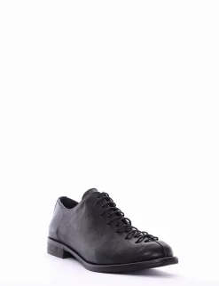 scarpa lacci tacco 2 cm nero