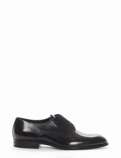 scarpa lacci tacco 2 cm nero