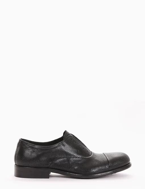 scarpa no lace nero