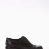 scarpa no lace tacco 3 cm nero
