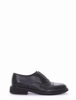 scarpa no lace tacco 2 cm nero