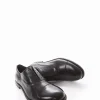 scarpa no lace tacco 2 cm nero