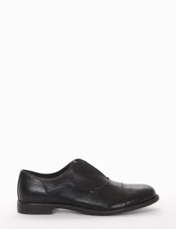 scarpa no lace tacco 2 cm nero