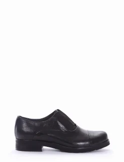 scarpa no lace tacco 2 cm nero