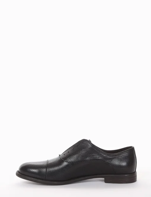 scarpa no lace tacco 2 cm nero