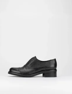 scarpa no lace tacco 3 cm nero