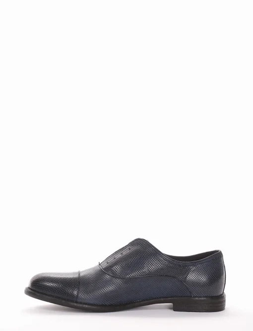 scarpa no lace tacco 2 cm blu