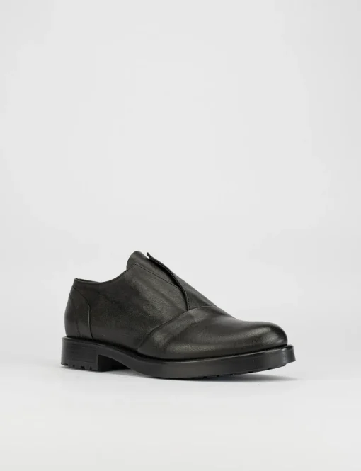 scarpa no lace tacco 2 cm nero