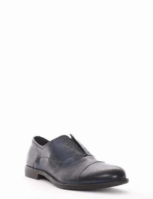 scarpa no lace tacco 2 cm blu