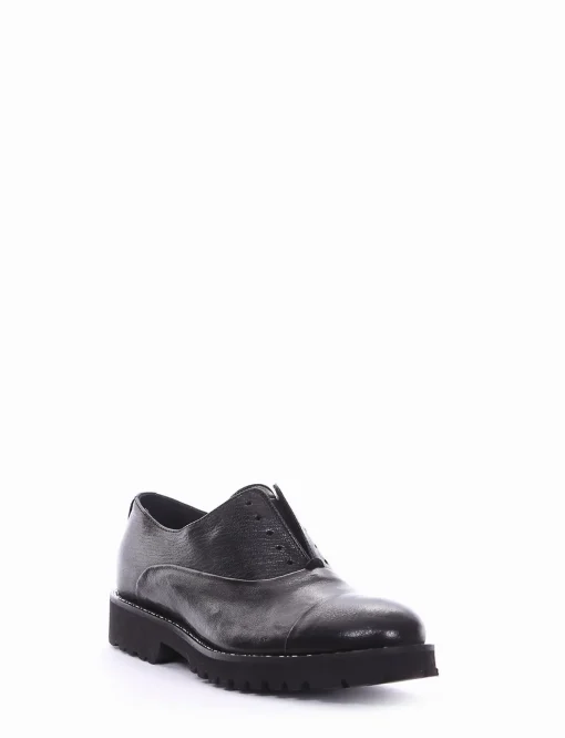 scarpa no lace tacco 2 cm nero