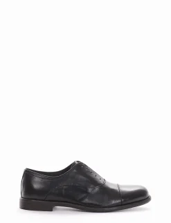 scarpa no lace tacco 2 cm nero