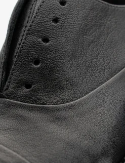 scarpa no lace tacco 3 cm nero