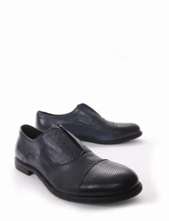 scarpa no lace tacco 2 cm blu