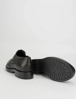 scarpa no lace tacco 2 cm nero