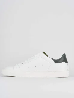 Sneakers bianco pelle