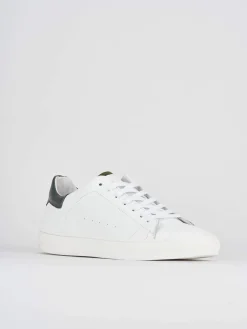Sneakers bianco pelle