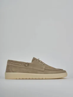 Sneakers camoscio beige